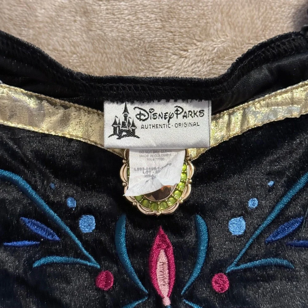 Disney Parks Frozen Princess Anna Coronation Costume Dress Girls Size 5/6